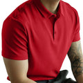 Short Sleeve Men's Shirt with Lapel Collar Casual Fit Polyester Spandex Top