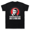 BULLITT YOUR SIDE STEVE MCQUEEN UNOFFICIAL THE STREET MENS & WOMENS T-SHIRT