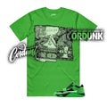Green Spark Scott Vapor Black Travis Rex T Shirt Match TRUST