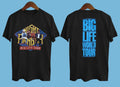 Night Ranger Big Life Tour T Shirt Short Sleeve Black All Size Gift Shirt