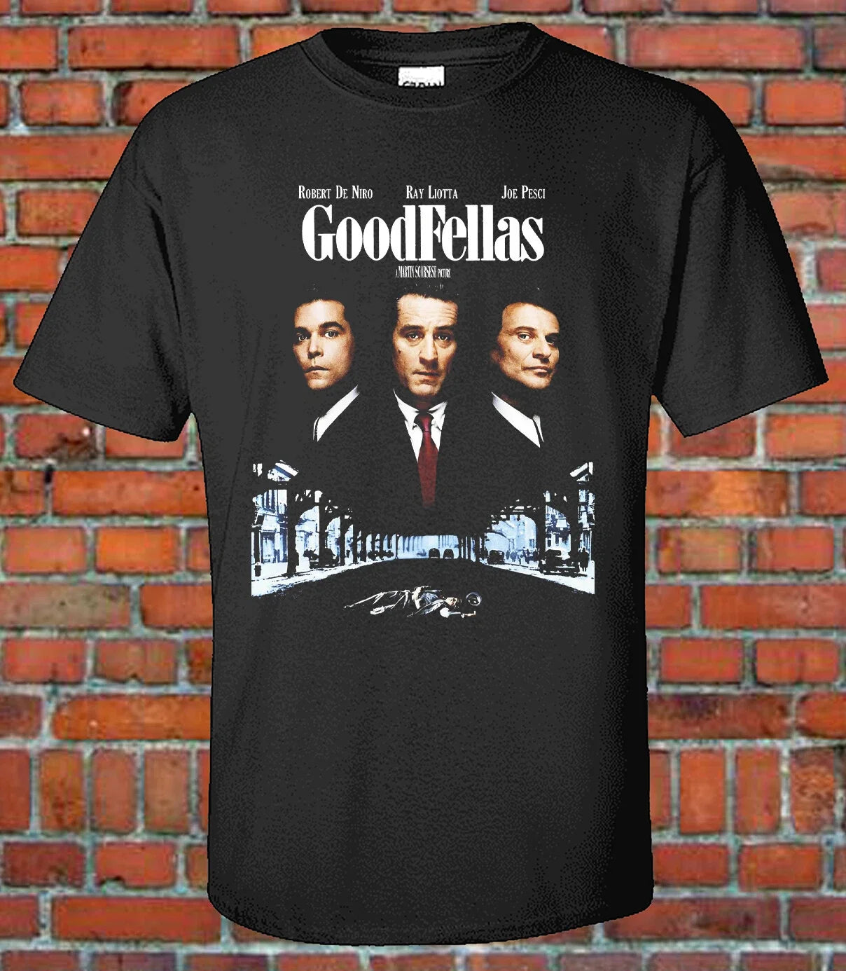 GoodFellas 90s Style Movies Cover Tee Mob Mafia Classic