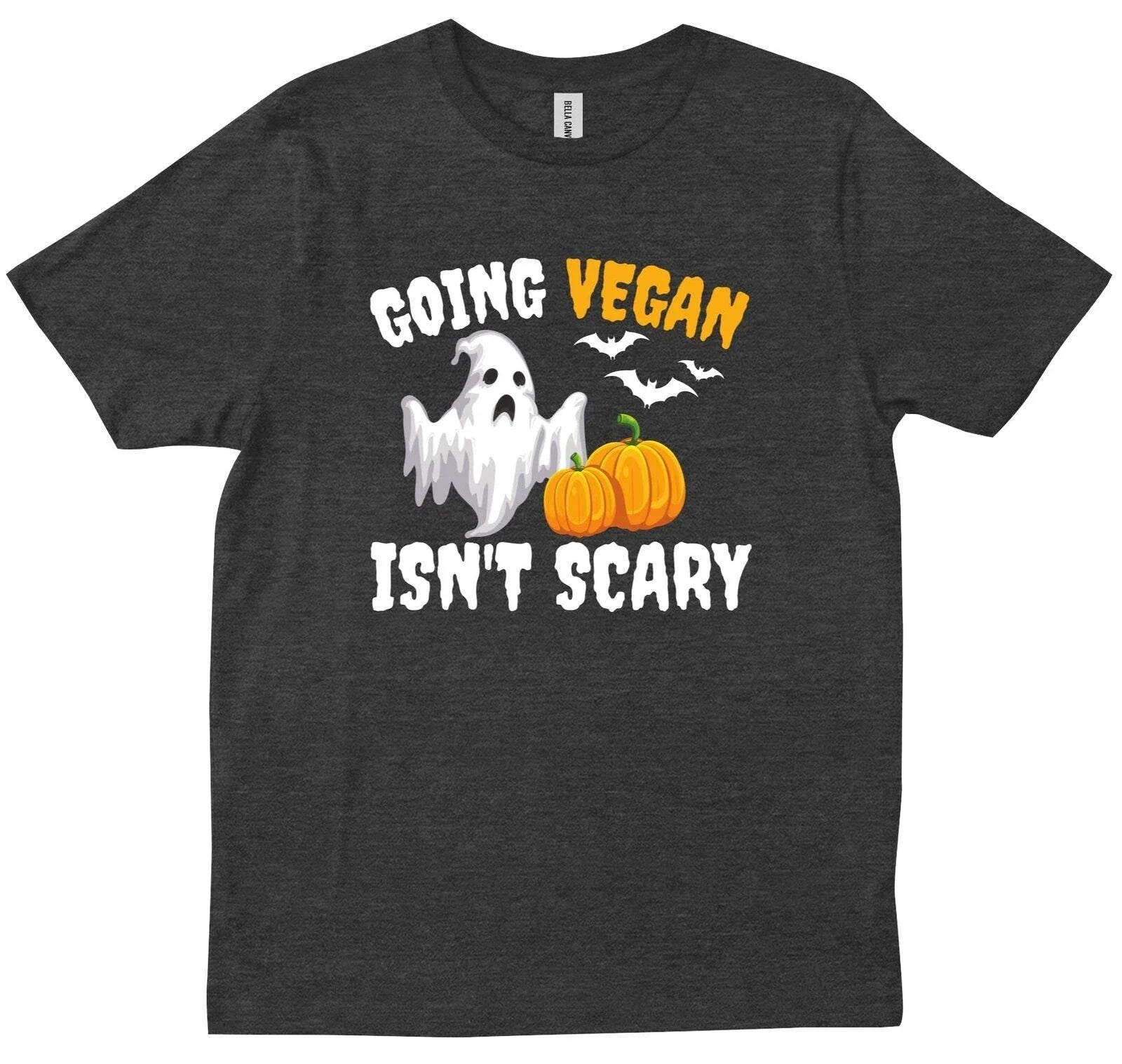 Going Vegan Isn't Scary Vegan Halloween Sarcastic Saying Gift Trendy T-shirt