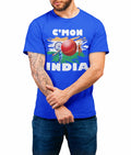 Cmon INDIA Cricket  Cotton T-Shirt Choice of Mens Womens Kids Indian Gift