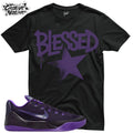 Shirt To Match 9 Purple Dynasty Unisex Tee Sneaker Shirt Blessed Shirt