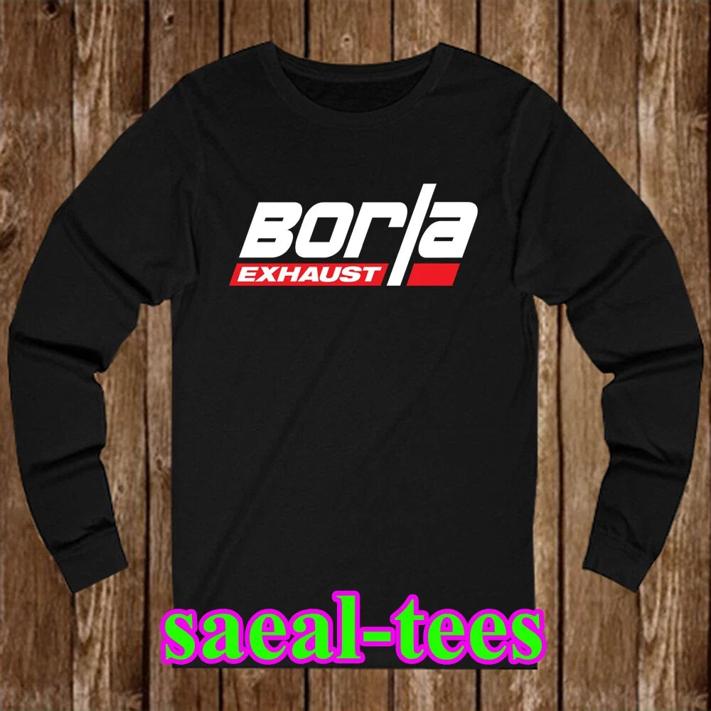 BORLA Exhaust Racing Car Tuner Men's Black Size S-2XL