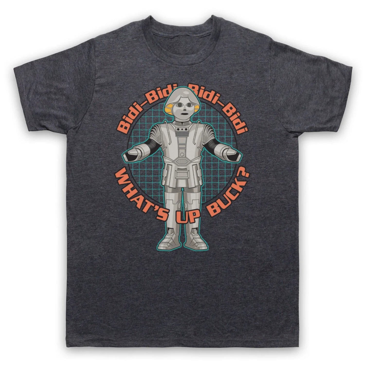 BUCK ROGERS TWIKI BIDI BIDI WHAT'S UP SCI FI TV ROBOT MENS & WOMENS T-SHIRT