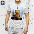 TED BEER T-SHIRT T-SHIRT BEAR MOVIE CUTE GIFT IDEA FASHION BEER