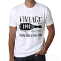 Men's Graphic T-Shirt Aging Like A Fine Wine 1992 32nd Birthday Anniversary 32