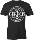 FUELED BY COFFEE & SARCASM TShirt Tee Short-Sleeved Cotton CLOTHING S1BSA289