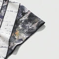 Vintage Style Men's Printed T-shirt with Moderate Elasticity for Daily Wear