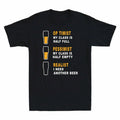 Pessimist Father Beer T Funny Optimist Tee Beer Lover Shirt Gift Men's Realist