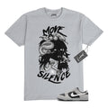 Dunk Light Smoke Grey Anthracite Reflect Silver Black T Shirt to Match MIS