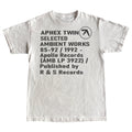 aphex twin selected ambient works shirt