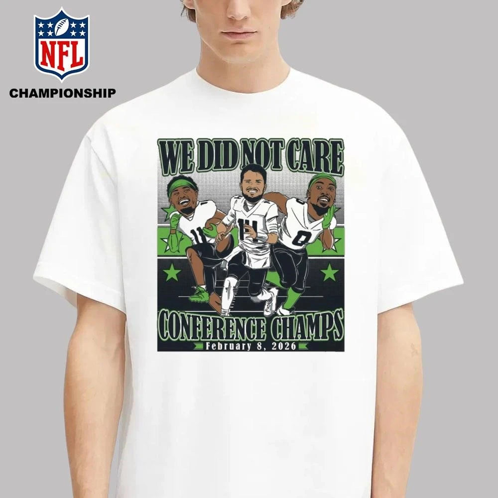 Sam Darnold Jaxon Smith-njigba Demarcus Lawrence Conference Champions Caricatures Shirt