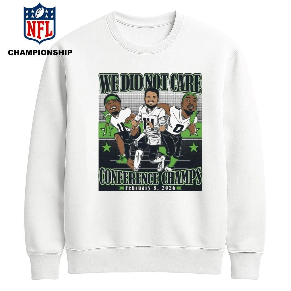 Sam Darnold Jaxon Smith-njigba Demarcus Lawrence Conference Champions Caricatures Shirt