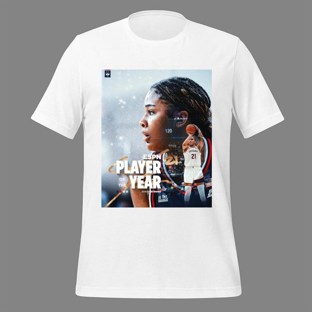Sarah Strong Has Been Named Espn National Player Of The Year 2026 Vintage Shirt