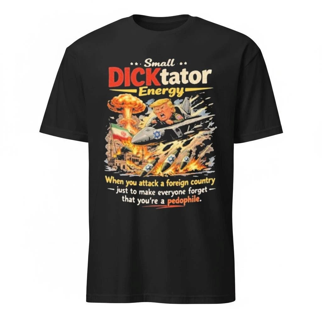 Satirical Dictator Energy Graphic Shirt