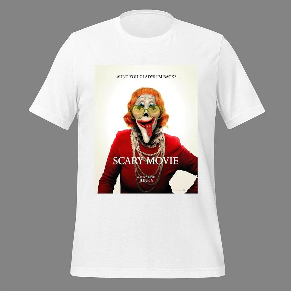Scary Movie 2026 New Poster Aunt Gladys Only In Theaters June 5 2026 Shirt