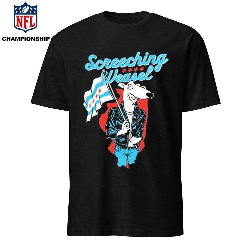 Screeching Weasel Chicago Weasel Shirt