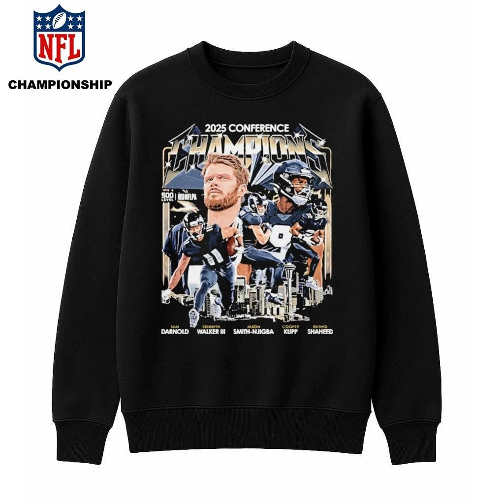Seattle Football 2025 Conference Champions Shirt