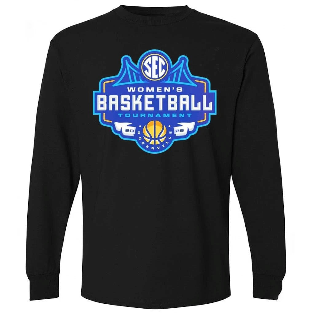 SEC Southeastern Conference Women’s Basketball Tournament 2026 Greenville Logo Shirt