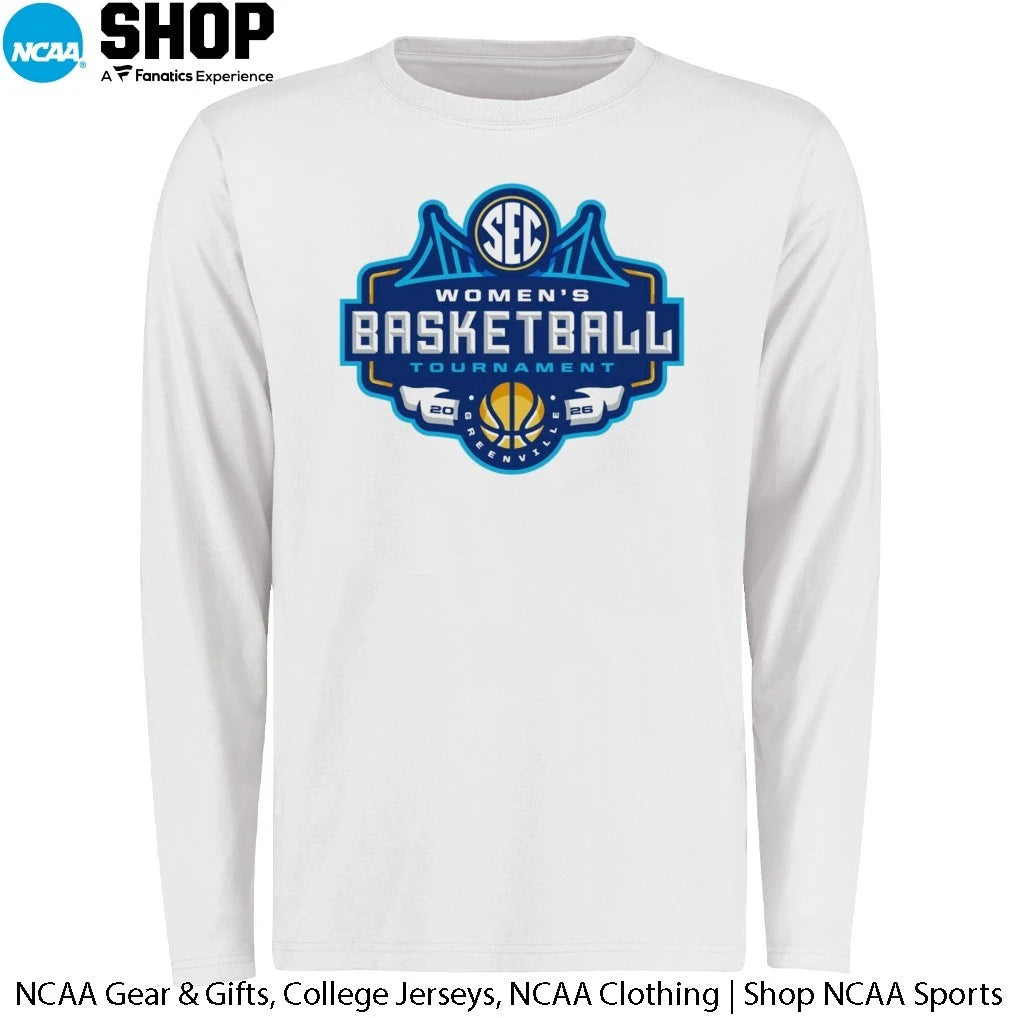 SEC Southeastern Conference Women’s Basketball Tournament 2026 Greenville Logo T-Shirt