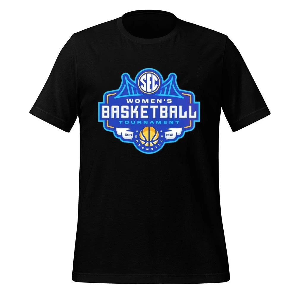 SEC Southeastern Conference Women’s Basketball Tournament 2026 Greenville Logo Shirt