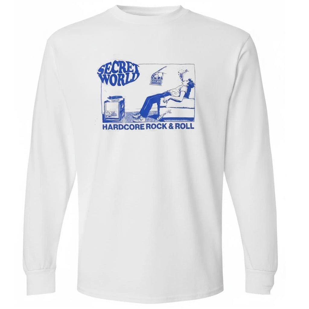 Secret World X Drain Headline Is Your Friend Tour 2026 Merch Dallas Texas At Ferris Wheelers On March 19 2026 Hardcore Rock And Roll Shirt