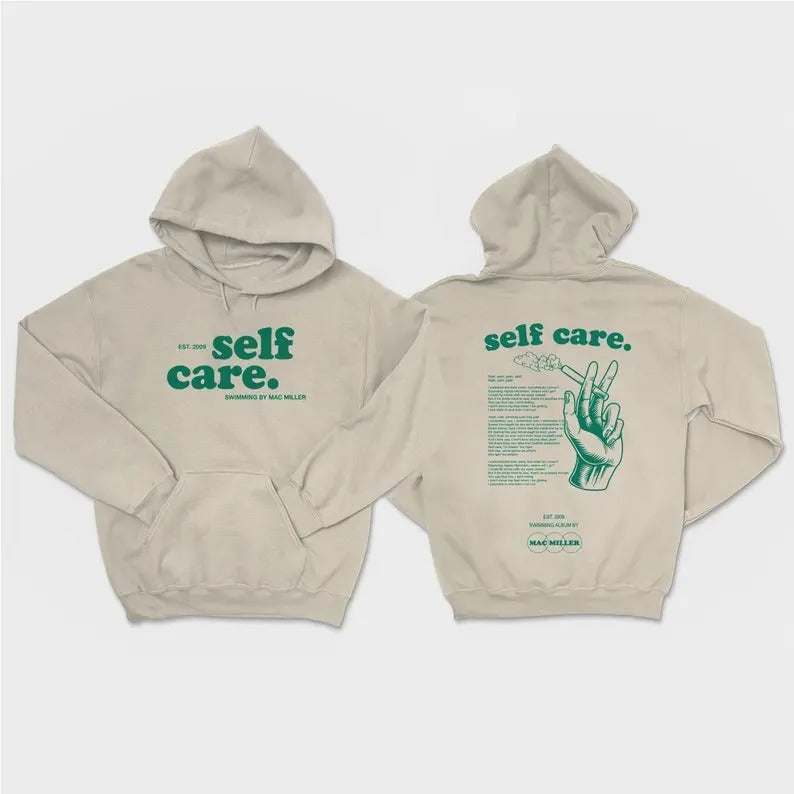 self care T-Shirt, Mac Swimming Shirt, Mac M shirt Hoodie, Sweatshirt | HypeDripTees.com
