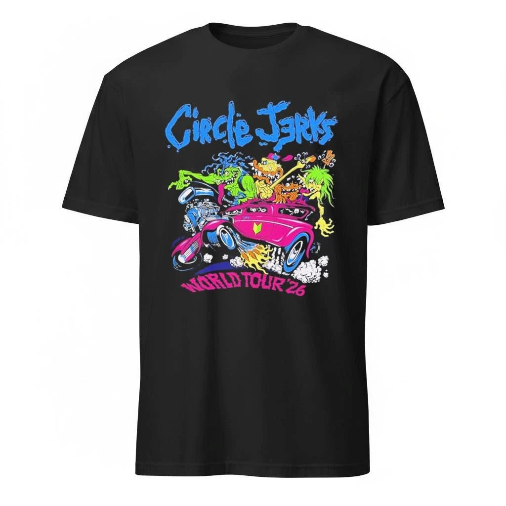 Shirt Circle Jerks Pizz Hot Rod 2026 World To Shirt