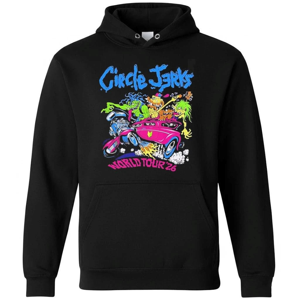 Shirt Circle Jerks Pizz Hot Rod 2026 World To Shirt