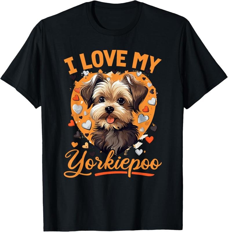 shirts Yorkiepoo Dog Breed Pet I Love my Yorkiepoo T-Shirt Hoodie, Sweatshirt | HypeDripTees.com