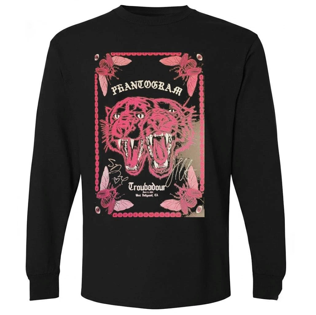 Signed PHANTOGRAM Mar 11 2026 Troubadour poster Shirt