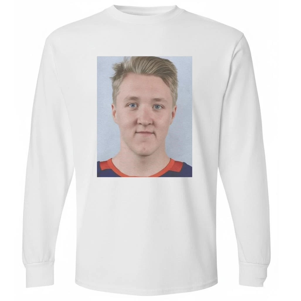 Simon Holmstrom Ice Impact Profile Poster Shirt