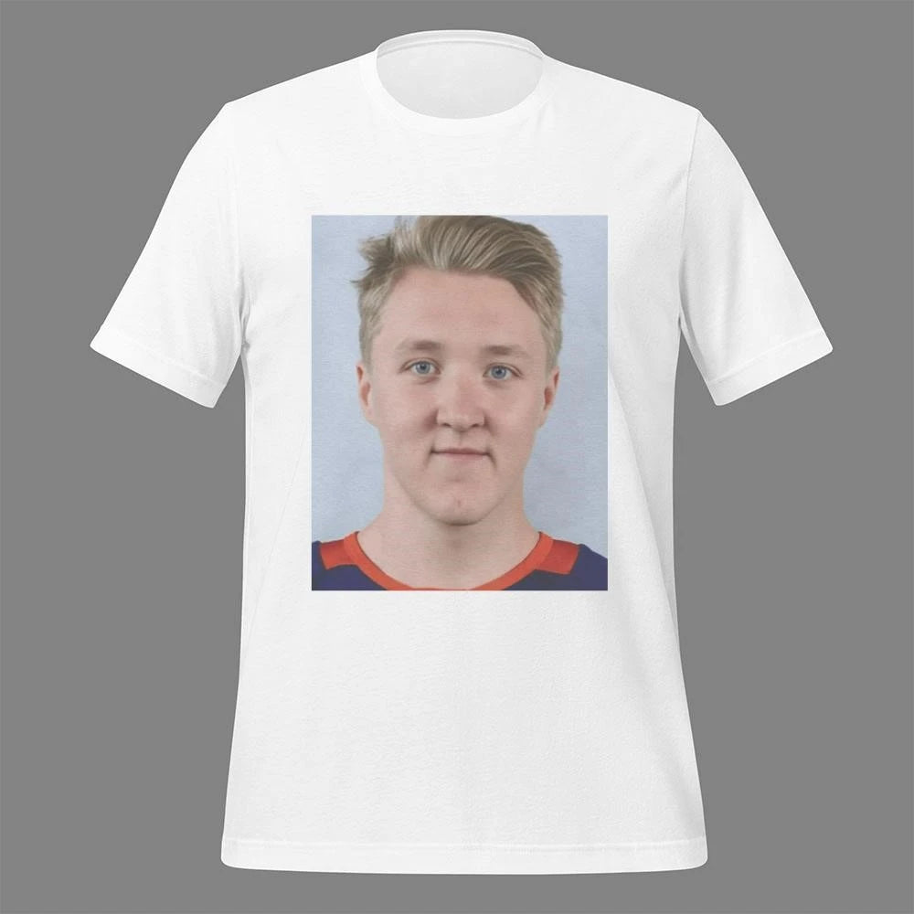 Simon Holmstrom Ice Impact Profile Poster Shirt