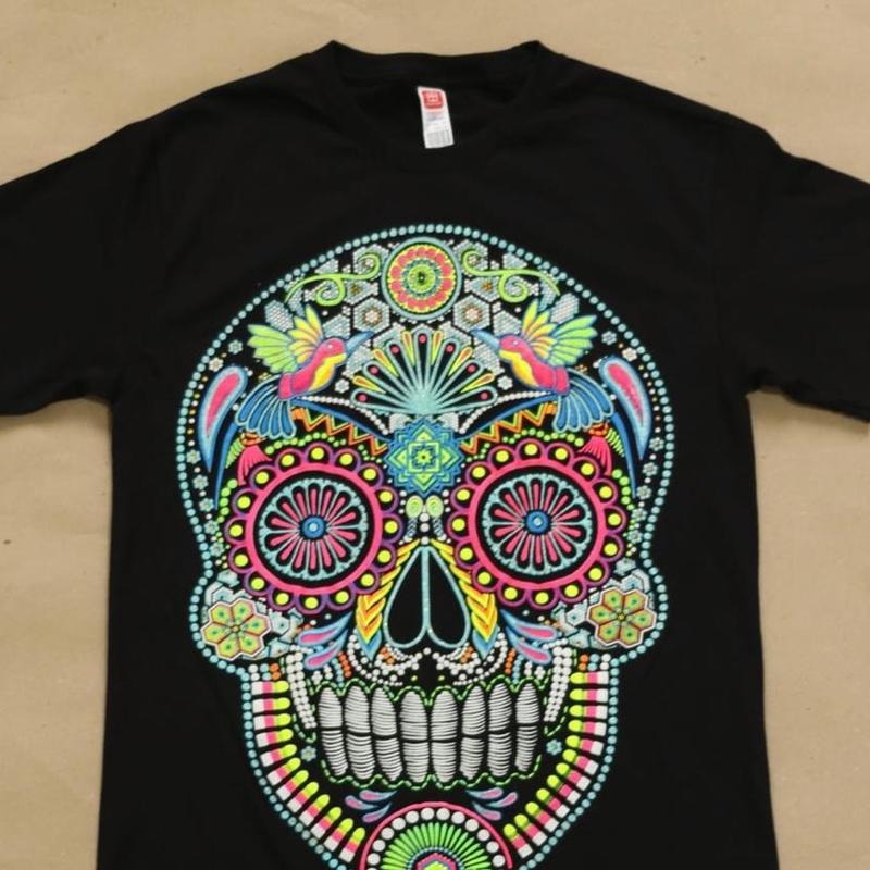skull T-shirt Black Cotton Hoodie, Sweatshirt | HypeDripTees.com