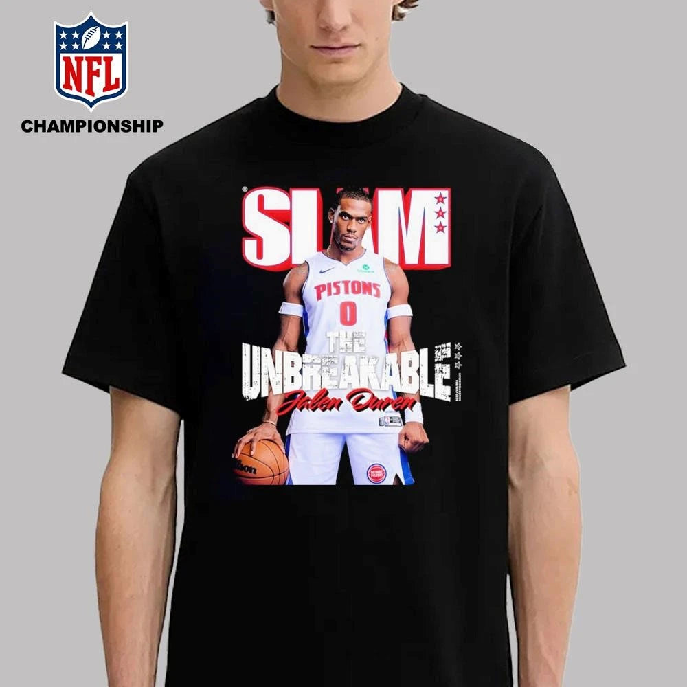 SLAM 260 Cover Tee Jalen Duren The Unbreakable NBA Shirt
