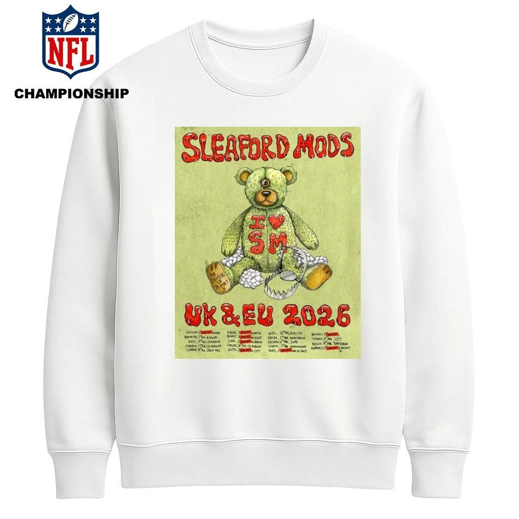 Sleaford Mods UK-EU 2026 Shows Poster Shirt
