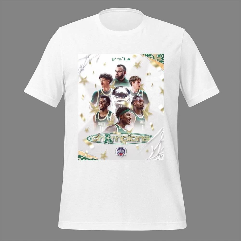 South Florida Bulls Men’s Basketball 2026 American Conference Tournament Champions Poster  Shirt