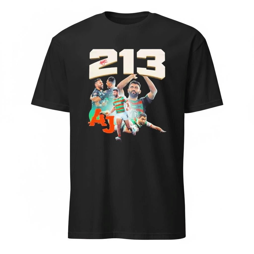 South Sydney Rabbitohs Alex Johnston Record Breaker 2026 Shirt