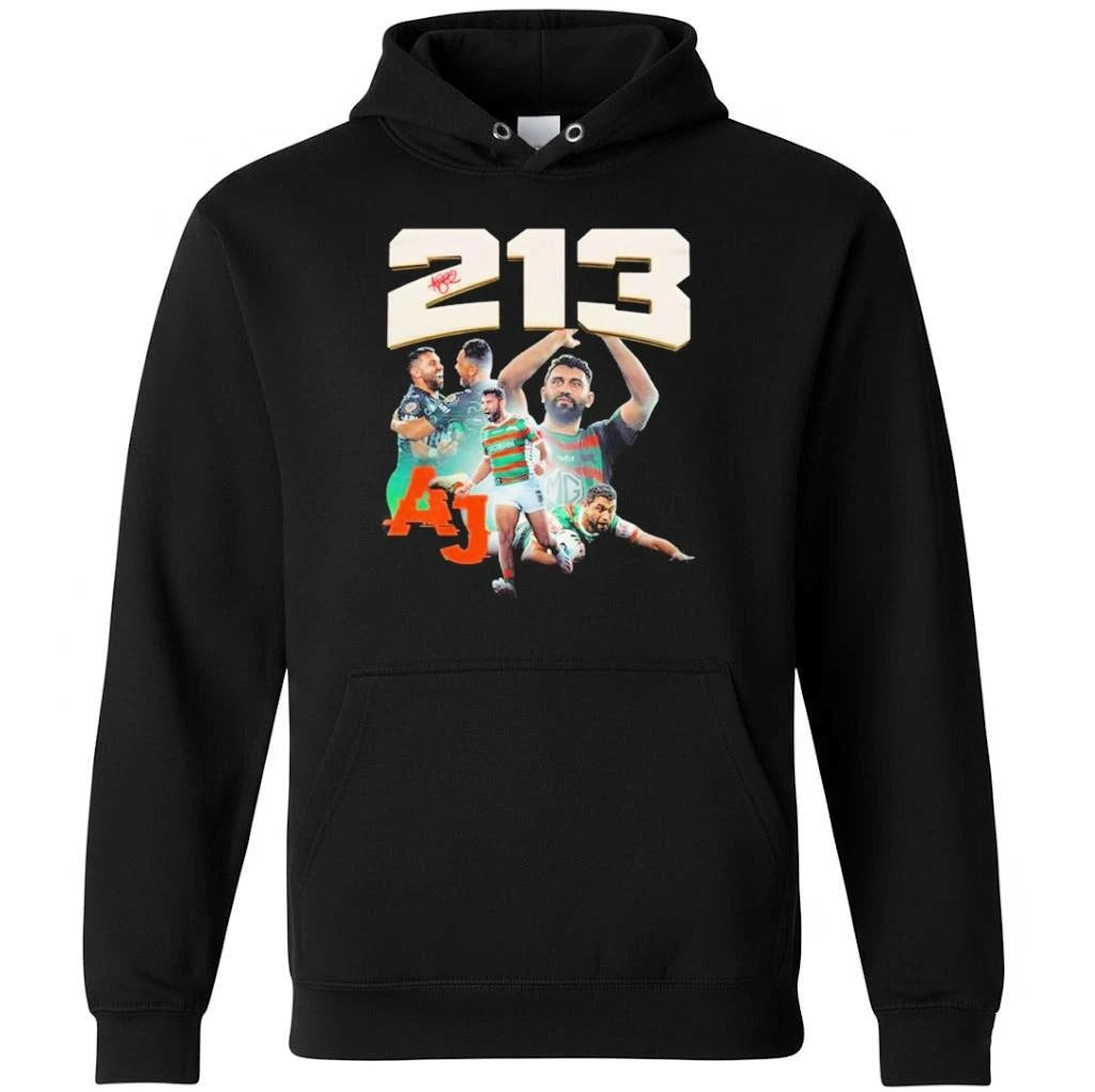 South Sydney Rabbitohs Alex Johnston Record Breaker 2026 Shirt
