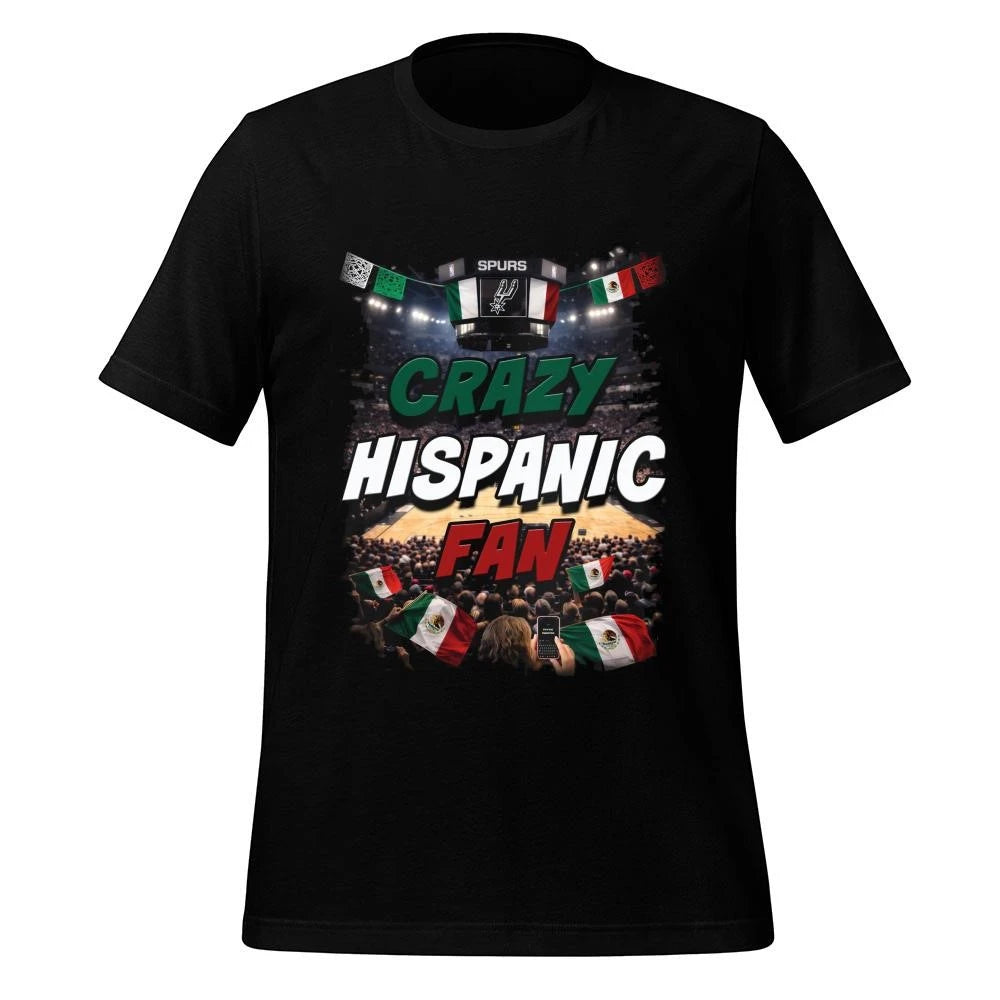 Spurs Crazy Hispanic Fan Shirt