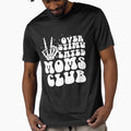 Groovy Overstimulated Moms Club Funny Retro Skeleton Hand by Nocturnal-Vines