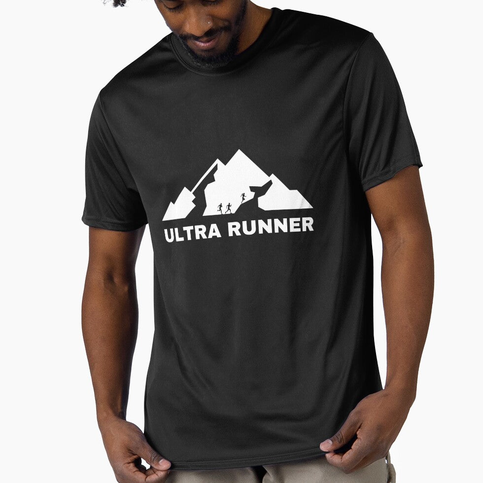 ultra runner mountain race by CypisDesign