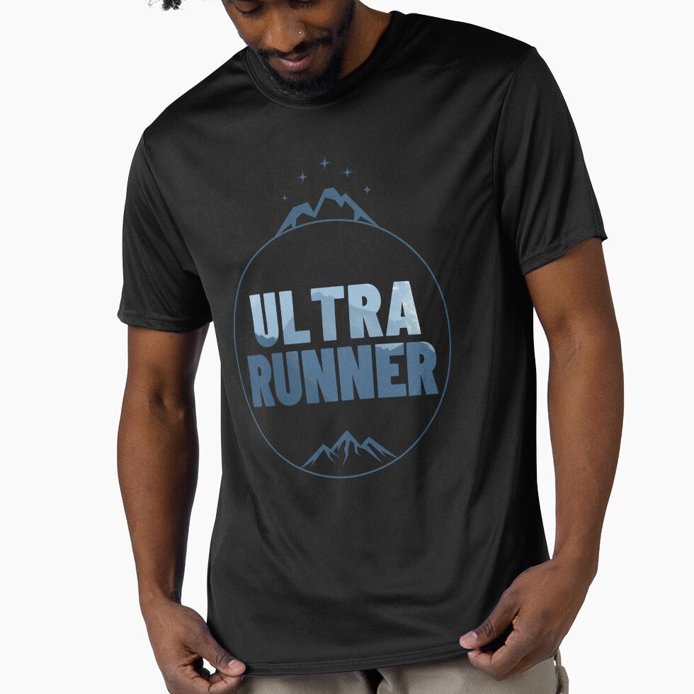 ultra runner, mountain runner by CypisDesign