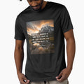 THE BEST REVENGE IS NONE | Inspirational Mountain Landscape Art | Healing & Growth Wisdom Quote Graphic by SergioMiklos