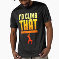 I'd Climb That Rock Climbing Bouldering Funny Climber Boy by GrandeDuc