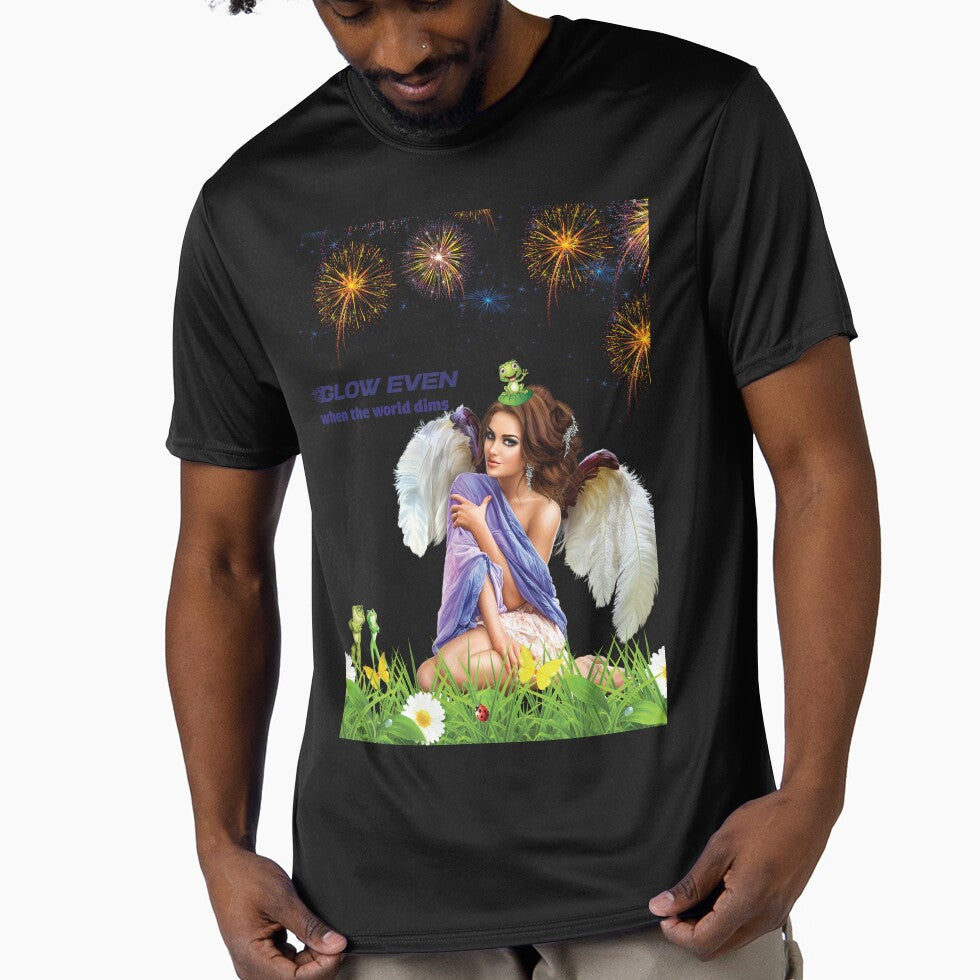 Urban Dark Aesthetic – Fantasy Girl Vixen Energy, Vintage Retro Holiday Art | Nyota by GraphixKing999