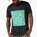 White cross marks on green background by flamendes