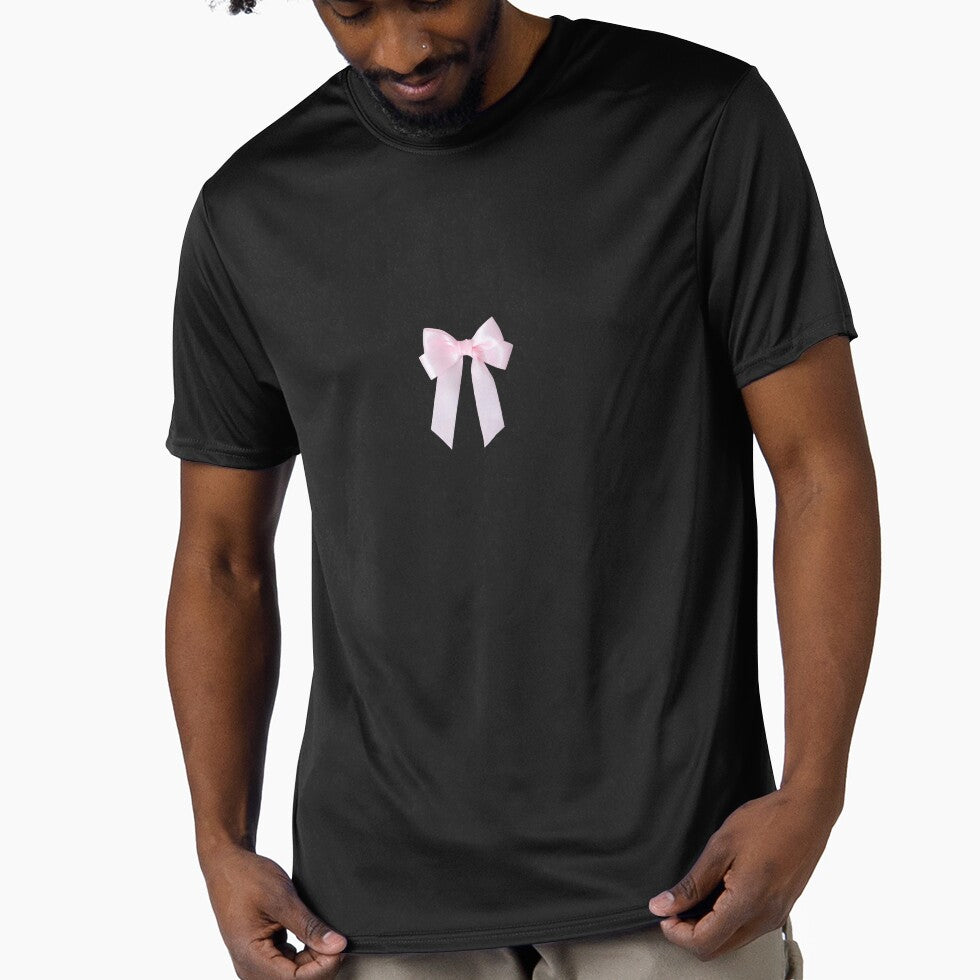 Pink bow by taylormendez